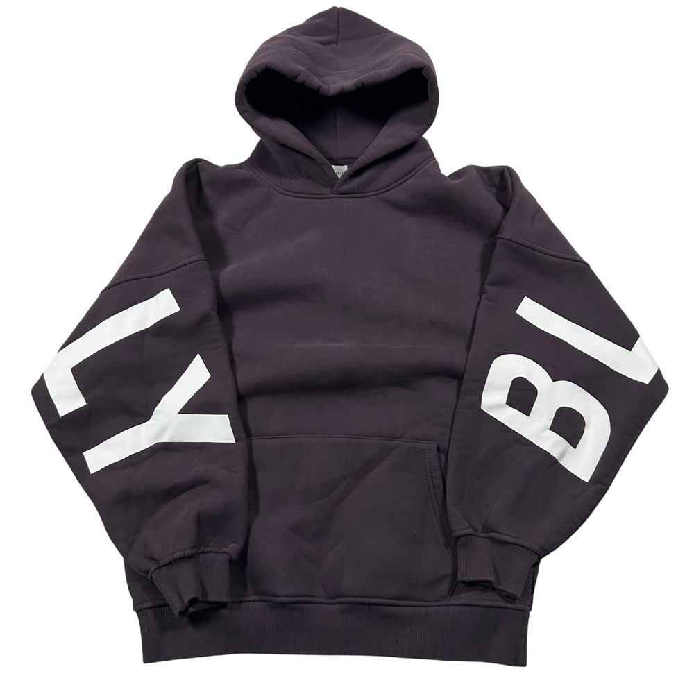 Blakely Hoodie Women Small Purple Oversized Graphic Original Life Pullover